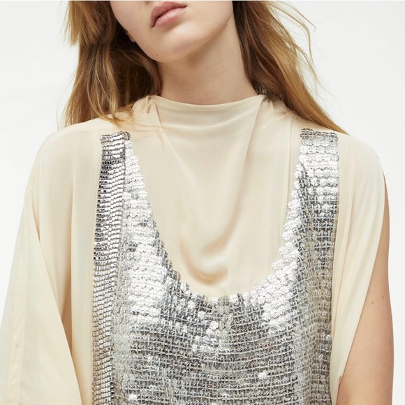 LIMITED EDITION CONTRASTING DRESS - Picture 8 of 16